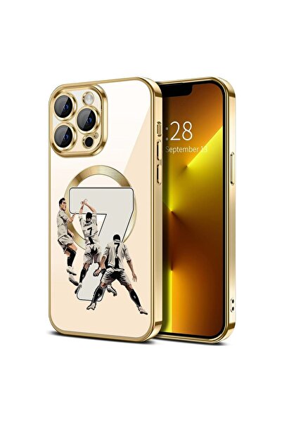 bestcase Πολυτελής Θήκη MagSafe, Συμβατή με Apple iPhone 14 Pro, Ronaldo 7, Ε...