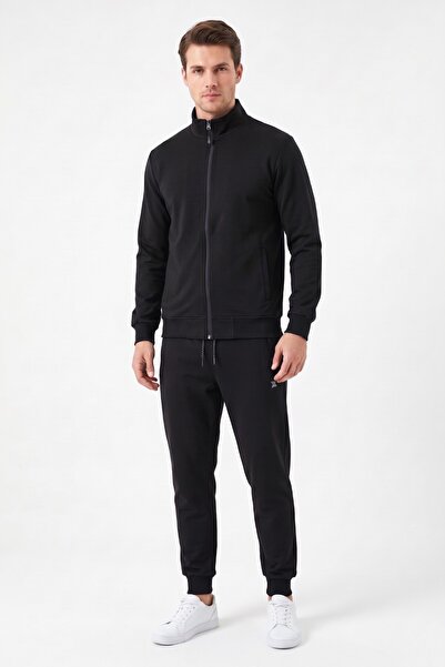 BAGLAN Men's Tracksuit Set 2 Threaded Without Threaded Trim Bgl-St05412