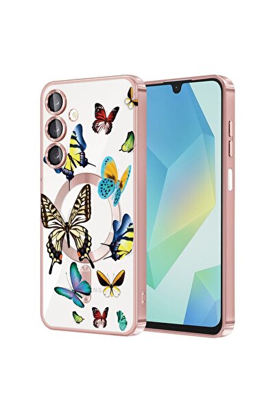 bestcase Πολυτελής Θήκη MagSafe, Συμβατή με Samsung Galaxy A35, Όμορφες Πολύχ...