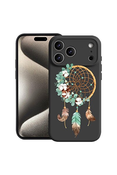 bestcase Husă pentru Apple iPhone 17 Pro Max cu design Dreamcatcher, Silicon ...