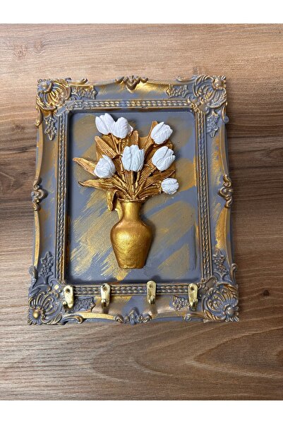 busraconcept Wall Decorative Hanger, Key Holder 25X25 cm