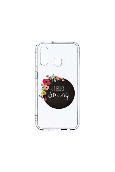 bestcase Διαφανής Θήκη Σιλικόνης 2MM, Συμβατή με Samsung Galaxy A40, Hello Sp...