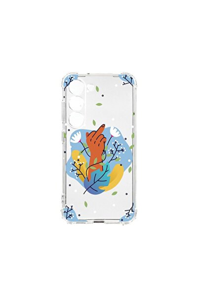 bestcase Αντικραδασμική Θήκη 1.5MM, Συμβατή με Samsung Galaxy S23, Flowers FC...