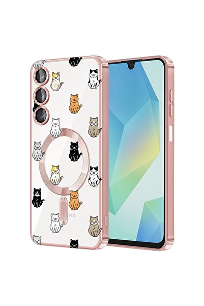 bestcase Πολυτελής Θήκη MagSafe, Συμβατή με Samsung Galaxy A36, Σχέδιο Γάτας,...