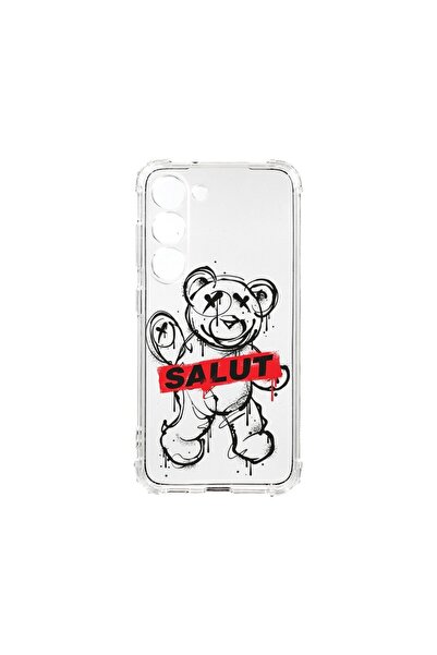bestcase Husa Anti Shock 1.5MM, compatibilă cu Samsung Galaxy S23 Plus, Teddy...