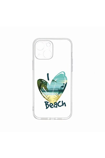 bestcase Θήκη, Συμβατή με Apple iPhone 14, Λατρεύω την Παραλία, Ανθεκτική στη...