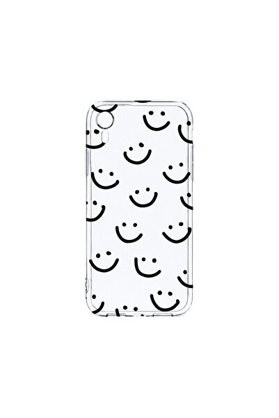 bestcase Διαφανής Θήκη Σιλικόνης 2MM, Συμβατή με Apple iPhone XR, Smiley, Αντ...