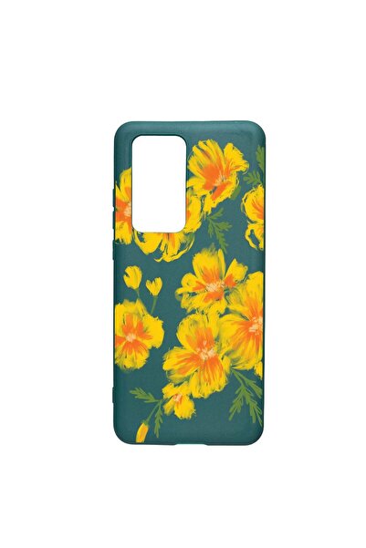 bestcase Husa Silicon Flowers, Pastel colors, compatibila cu Samsung Galaxy M...