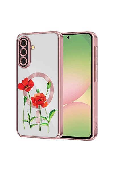 bestcase Πολυτελής Θήκη MagSafe, Συμβατή με Samsung Galaxy S24 Plus, Κόκκινο ...