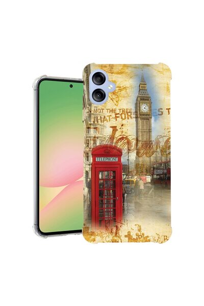 bestcase ¬Æ Husa compatibila Samsung Galaxy A06 4G, Anti Shock 1.5MM, London,...
