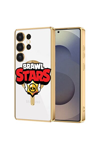 bestcase Πολυτελής Θήκη MagSafe, Συμβατή με Samsung Galaxy S24 Ultra, Λογότυπ...