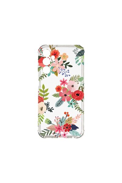 bestcase Αντικραδασμική Θήκη 1.5MM, Συμβατή με Samsung Galaxy S24, Λουλούδια,...