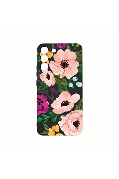 bestcase Θήκη Σιλικόνης, Συμβατή με Samsung Galaxy S21, Παστέλ Λουλούδια, Ανθ...