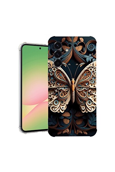 bestcase Θήκη για Samsung Galaxy A56, Αντικραδασμική 1.5MM, Πεταλούδα Ομορφιά...
