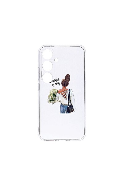 bestcase Θήκη Διαφανής Σιλικόνη 2MM, Συμβατή με Samsung Galaxy A25, Όμορφη Ημ...