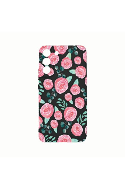 bestcase Θήκη Σιλικόνης, Συμβατή με Samsung Galaxy S21, Σχέδιο Τριαντάφυλλο, ...