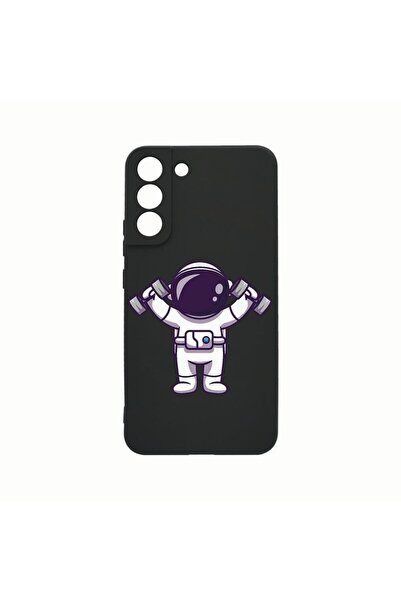 bestcase Θήκη Σιλικόνης, Συμβατή με Samsung Galaxy S21, Astronaut Gym, Ανθεκτ...