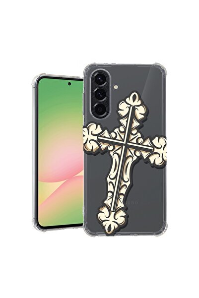 bestcase Θήκη για Samsung Galaxy A36, Αντικραδασμική 1.5MM, Σταυρός, Προστασί...