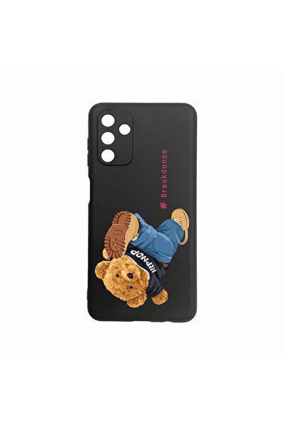 bestcase Θήκη Σιλικόνης, Συμβατή με Samsung Galaxy A04s, Breakdance - Αρκουδά...