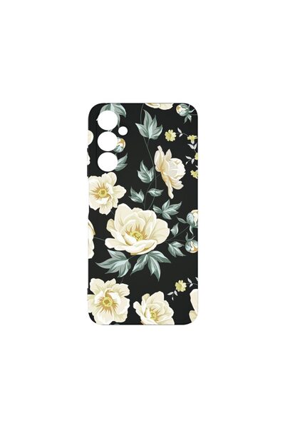 bestcase Θήκη Premium Σιλικόνης, Συμβατή με Samsung Galaxy M15 / F15, Λουλούδ...