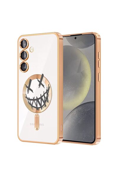 bestcase Πολυτελής Θήκη MagSafe, Συμβατή με Samsung Galaxy A35, Χαμόγελο Τζόκ...