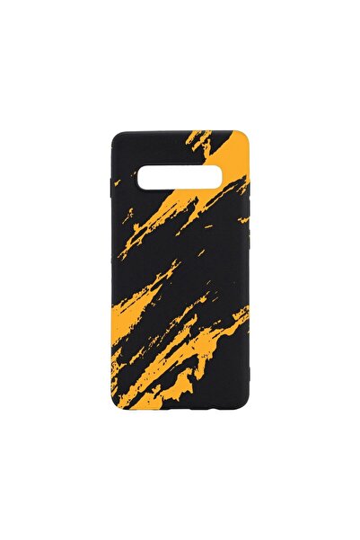 bestcase Λεπτή Θήκη Σιλικόνης 0.8MM, Συμβατή με Samsung Galaxy S10 Plus, Χρυσ...