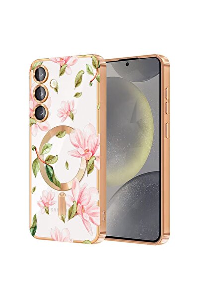 bestcase Πολυτελής Θήκη MagSafe, Συμβατή με Samsung Galaxy A26, Φλοράλ Σχέδιο...