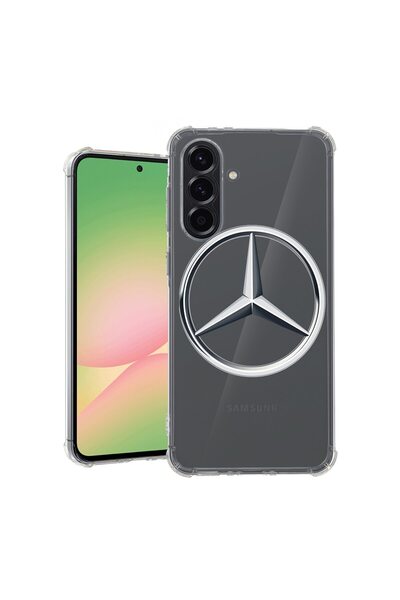 bestcase Калъф за Samsung Galaxy A26, Удароустойчив 1.5ММ, Мерцедес-Бенц, Защ...