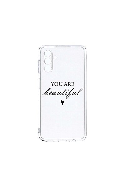 bestcase Διαφανής Θήκη Σιλικόνης 2MM, Συμβατή με Samsung Galaxy A04s, Είσαι Ό...