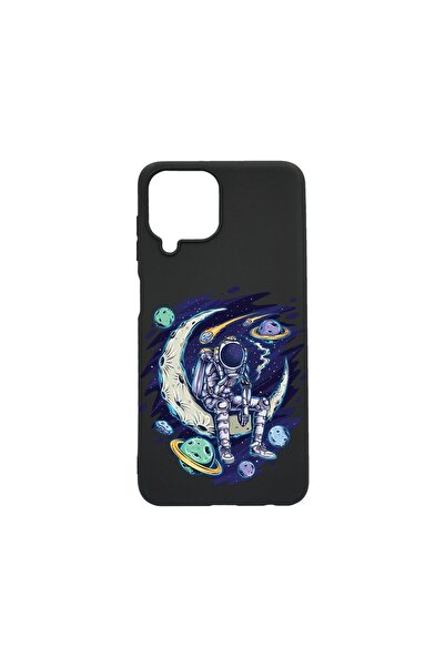 bestcase Λεπτή Θήκη Σιλικόνης 0.8MM, Συμβατή με Samsung Galaxy M53, Αστροναύτ...