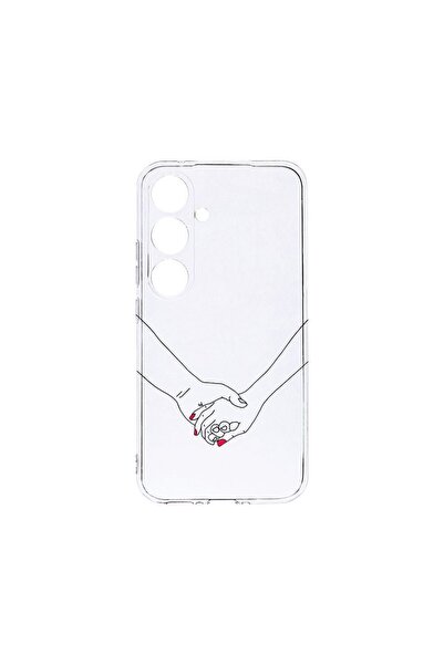 bestcase Διαφανής Θήκη Σιλικόνης 2MM, Συμβατή με Samsung Galaxy A55, Love, Αν...