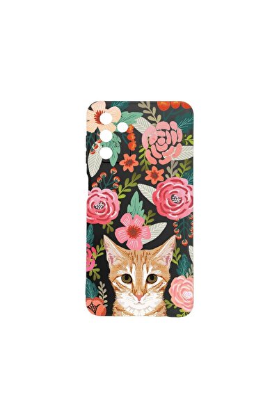 bestcase Λεπτή Θήκη Σιλικόνης 0.8MM, Συμβατή με Samsung Galaxy A25, Γάτα και ...