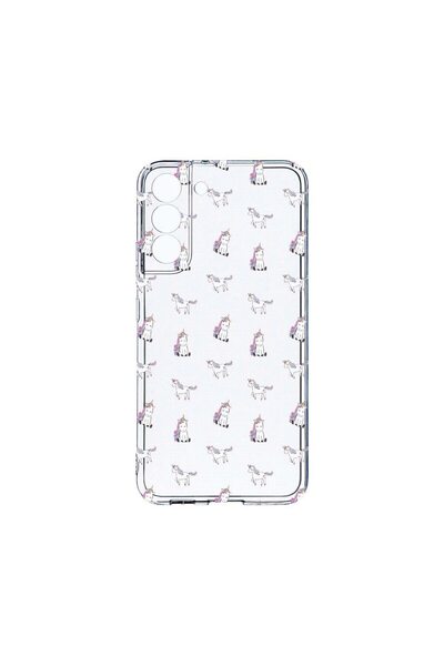 bestcase Διαφανής Θήκη Σιλικόνης 2MM, Συμβατή με Samsung Galaxy S22, Σχέδιο Μ...