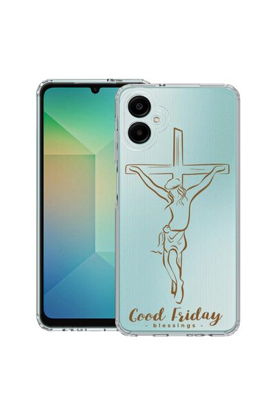 bestcase Husă pentru Samsung Galaxy A06 5G, Antișoc 1.5MM, Binecuvântare de V...