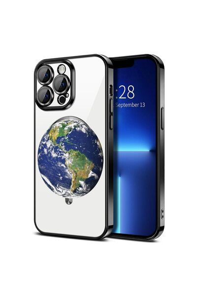 bestcase Πολυτελής Θήκη MagSafe, Συμβατή με Apple iPhone 13 Pro, Πλανήτης Γη,...