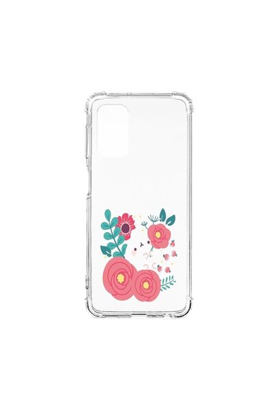bestcase Αντικραδασμική θήκη συμβατή με Samsung Galaxy S20, Κουνέλι σε λουλού...