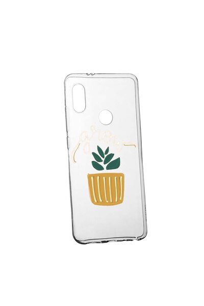 bestcase Husa de protectie cu mesaj Grow, pentru Huawei P20 Lite, rezistenta ...