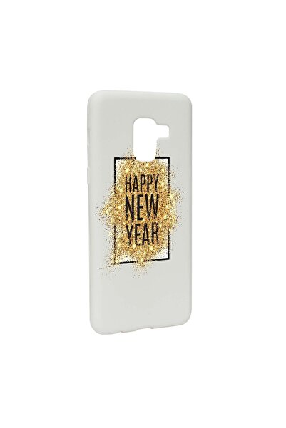 bestcase Husa de protectie Happy New Year pentru Samsung Galaxy A5 2018, rezi...
