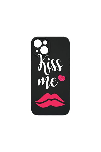 bestcase Θήκη Premium Υγρής Σιλικόνης, Συμβατή με Apple iPhone 15 Plus, Kiss ...
