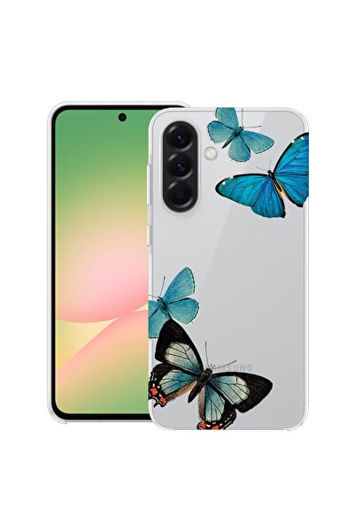 bestcase Θήκη για Samsung Galaxy A17 5G με Σχέδιο Όμορφες Μπλε Πεταλούδες, Δι...