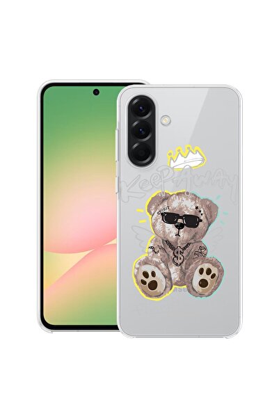 bestcase Θήκη για Samsung Galaxy A17 5G με Σχέδιο Αρκουδάκι Keep Away, Διαφαν...