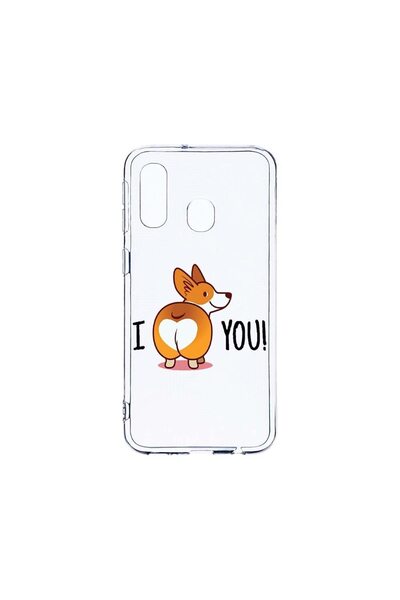 bestcase Διαφανής Θήκη Σιλικόνης 2MM, Συμβατή με Samsung Galaxy A40, Χαριτωμέ...