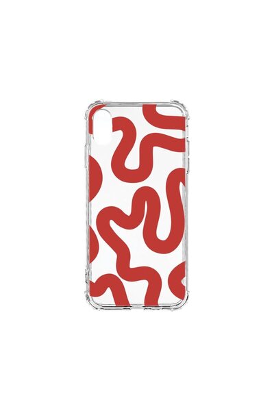 bestcase Husa Αντικραδασμική 1.5MM, συμβατή με Apple iPhone XR, Κόκκινη Αφηρη...