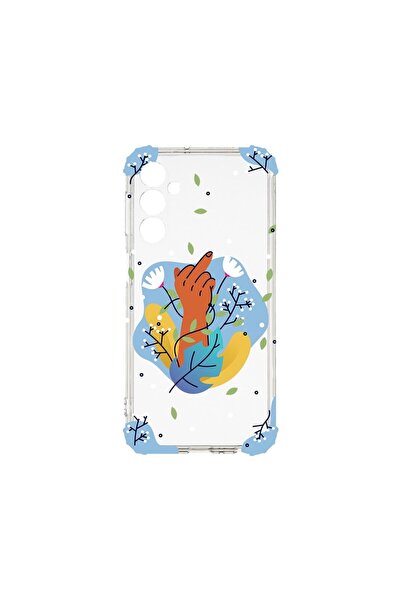 bestcase Αντικραδασμική Θήκη 1.5MM, Συμβατή με Samsung Galaxy S24 Plus, Flowe...