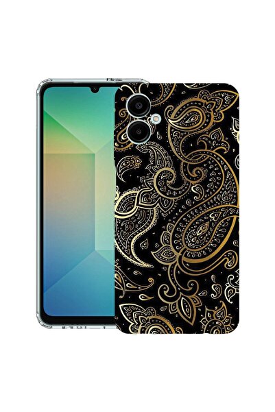 bestcase ¬Æ Husa pentru Samsung Galaxy A06 5G, Anti Shock 1.5MM, Golden Patte...