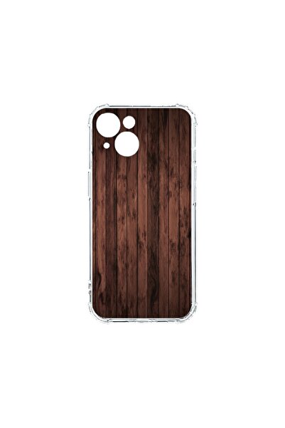 bestcase Husa Αντικραδασμική 1.5MM, συμβατή με Apple iPhone 14 Plus, Ξύλο Καρ...