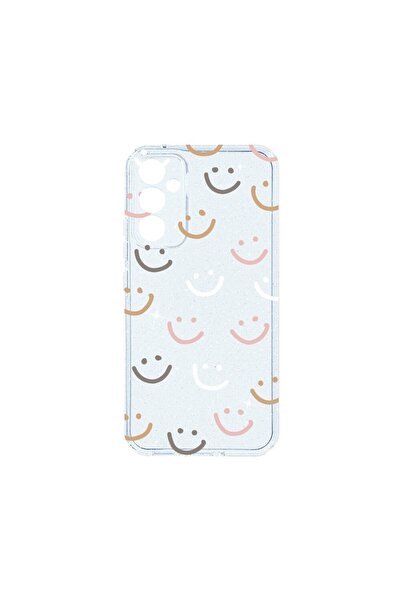 bestcase Θήκη Crystal Glitter 2MM, Συμβατή με Samsung Galaxy A14 5G, Smile Pl...