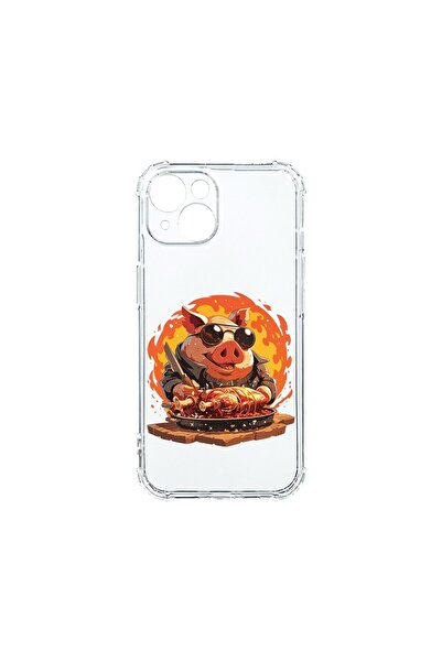 bestcase Husa Αντικραδασμική 1.5MM, συμβατή με Apple iPhone 14 Plus, Pig's Li...