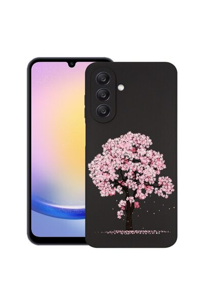 bestcase Θήκη για Samsung Galaxy A36, Ανθισμένα δέντρα κερασιάς, Λεπτή σιλικό...