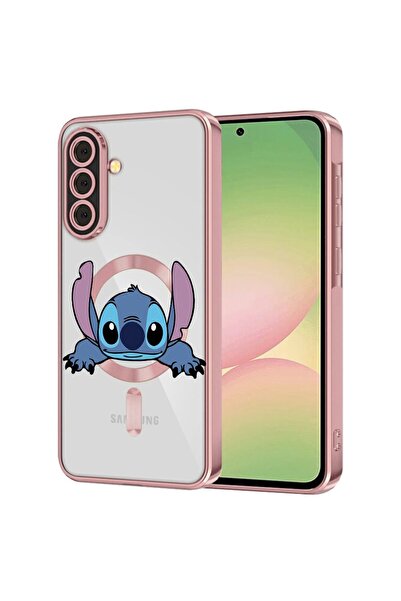 bestcase Πολυτελής Θήκη MagSafe, Συμβατή με Samsung Galaxy S24 FE, Stitch, Εξ...